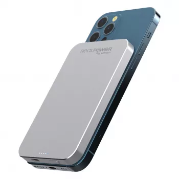 RealPower PB-5000 MAG Sudraba 5000mAh