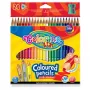 Colorino Kids trīsstūrveida krāsainie zīmuļi 24 krāsas (ar asināmo)