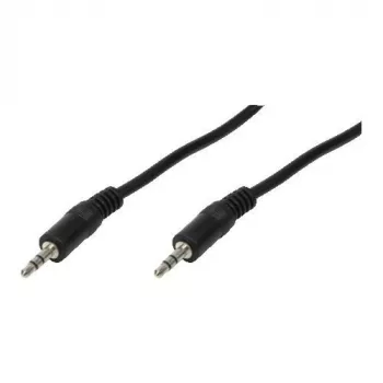 Audio kabelis LogiLink 3.5mm - 3.5mm 10m Melns