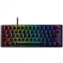 Razer Huntsman Mini, Gaming tastatūra, melna, DE-Layout, Razer Lineārie optiskie (sarkanie)