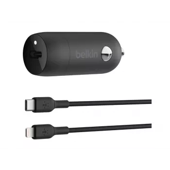 Belkin BoostCharge Universālais melnais auto cigarešu šķiltavu lādētājs