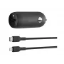 Belkin BoostCharge Universālais melnais auto cigarešu šķiltavu lādētājs