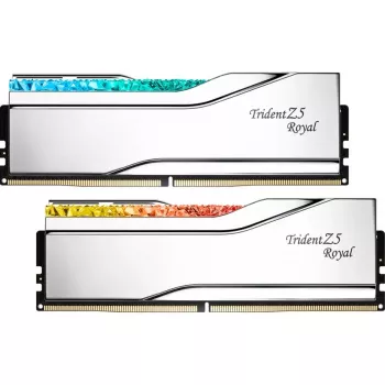 G.Skill Trident Z5 Royal 32 GB (2x16 GB) DDR5-6800 CL34 atmiņas komplekts, sudraba