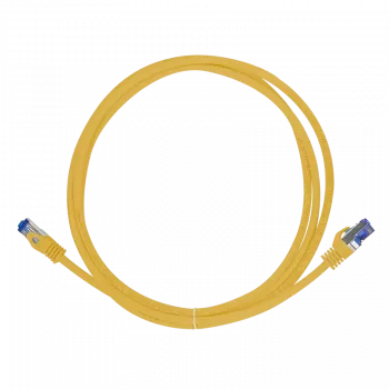 Logilink Professional Ultraflex - Patch-Cable - RJ-45 (Tēviņš) uz RJ-45 (Tēviņš) - 50 cm - 6 mm - S/FTP - Cat.7 (kabelis) / CAT 6a (savienotāji) - Bezhalogēna, Lieta, Snagless - Dzeltena