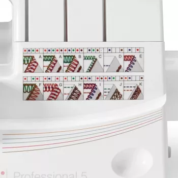Overlock šujmašīna Singer 14T968, elektriskā, balta