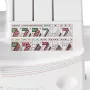 Overlock šujmašīna Singer 14T968, elektriskā, balta