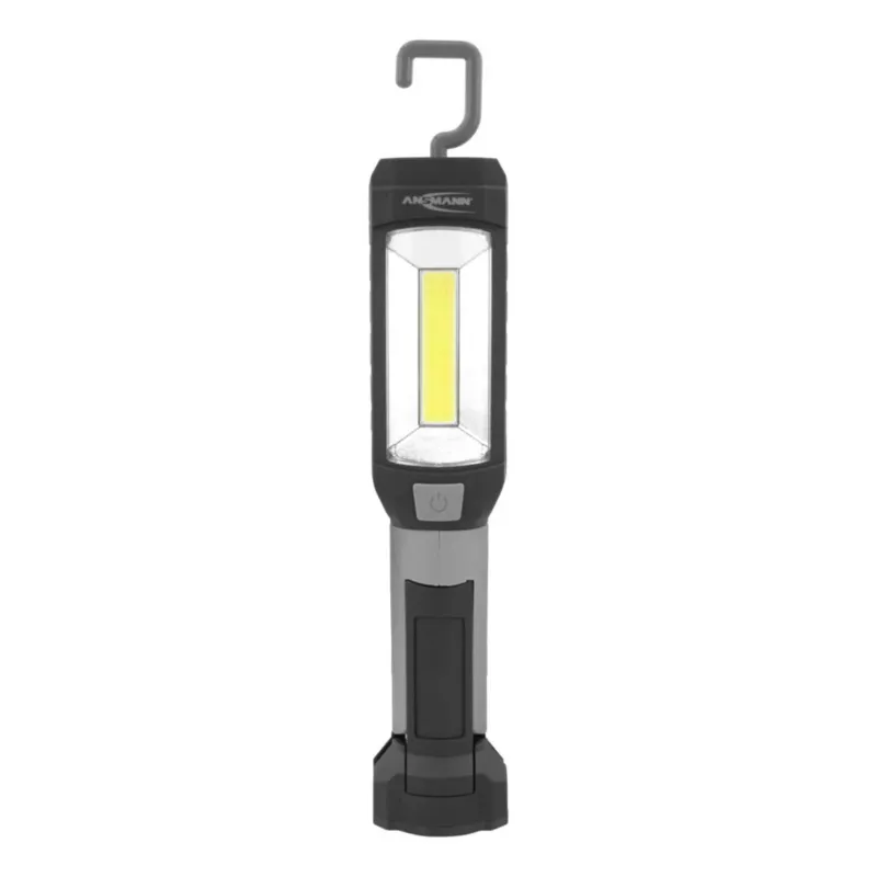 Ansmann WL230B, Kabatas lukturis, Melns, Pelēks, IP20, COB LED, 2 lampas, 230 lm