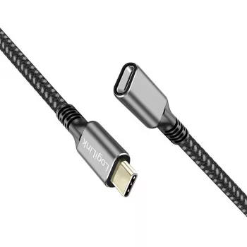 USB 3.2 Gen1 Type-C pagarinātājkabelis ar PD, 2m