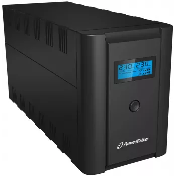 PowerWalker VI 1200 LCD/FR līnijinteraktīvs UPS 1.2 kVA 600 W 4 rozetes