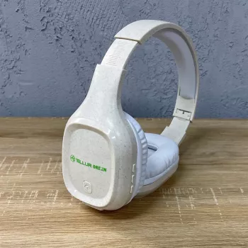 Tellur Green Bluetooth Over-Ear Pulse Foldable Cream TLL511441