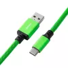 Cablemod CM-CKCA-CLG-KLG150KLG-R USB kabelis 1,5 m USB A USB C Zaļš (CM-CKCA-CLG-KLG150KLG-R)