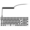 Sharkoon SKILLER SGK50 S2 White tukšs tastatūras komplekts