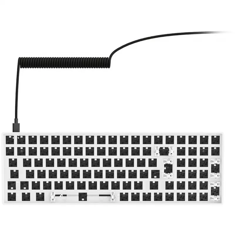 Sharkoon SKILLER SGK50 S2 White tukšs tastatūras komplekts