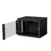 Sienas stiprinājuma skapis Digitus DN-19 07-U-SW, 7U, melns