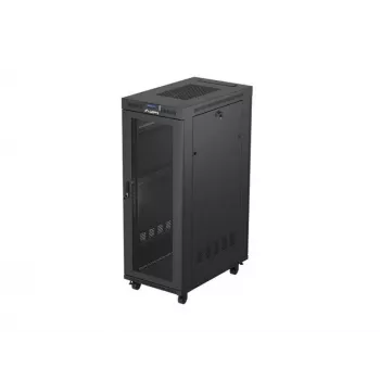 Rack skapis LANBERG FF01-6032-23BL 19 collu brīvi stāvošs 32U, melns