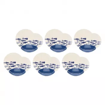 Porcelāna trauku komplekts Rose&Tulipani R18390TA18 6 personām