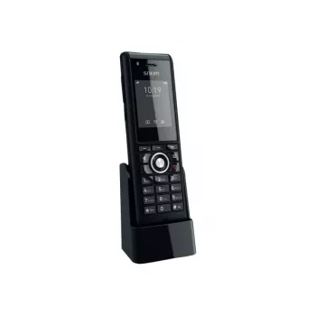 Bezvadu telefons Snom M85 Zvanītāja ID Melns