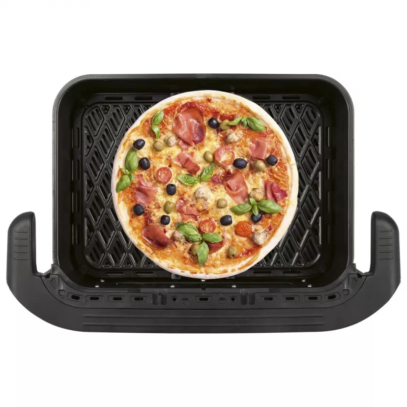 Gaisa fritieris ProfiCook PC-FR 1313 H — 10 L, 2400 W, 10 programmas, skārienjutīga vadība, nerūsējošais tērauds/melns