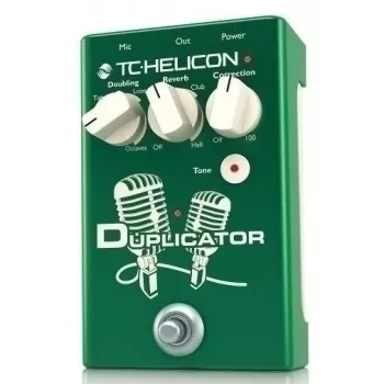 Doubling Reverb Correction TC-Helicon Duplicator 000-DDX00-00010 – balss dublēšanas un reverberācijas efekta iekārta