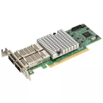 Supermicro tīkla karte Divu Portu QSFP28 100Gbit LP CX-4 EN AOC-S100G-M2C Single