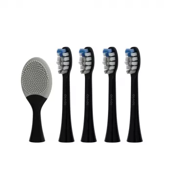 LOVIO_SonicProtect PRO vidēji cietas birstes galviņas 5 gab. LVTB124BK-HM