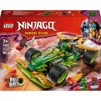 LEGO būvēšanas komplekts NINJAGO Lloyda Action Speedster 71828, 181 gabali, 2 minifigūras, vecumam 7+