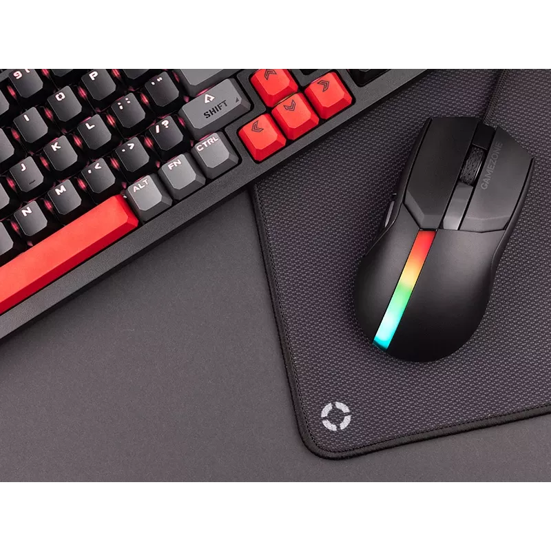 Tracer 47416 Gamezone Cool Black RGB USB vadu spēļu pele