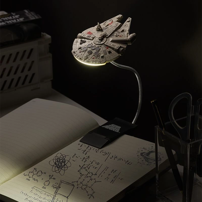 Paladone Star Wars Millenium Falcon Clip Light - Grāmatas gaisma