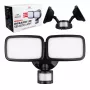LED āra sienas lampa MACLEAN MCE524 ar PIR kustības sensoru, modelis MCE524 B