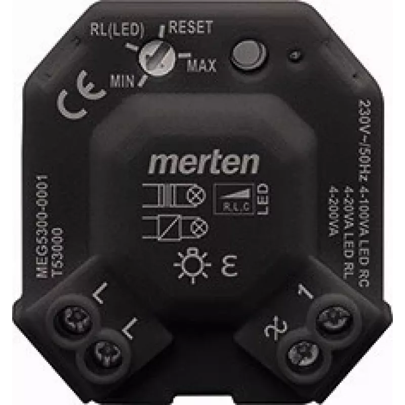 Merten MEG5300-0001 Tīkla iekārta Melna