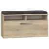 Slēgts apavu plaukts Top e Shop RIVA SZAFKA SONOMA ozols, 850×460 mm, 16 mm skaidu plātne