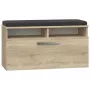 Slēgts apavu plaukts Top e Shop RIVA SZAFKA SONOMA ozols, 850×460 mm, 16 mm skaidu plātne