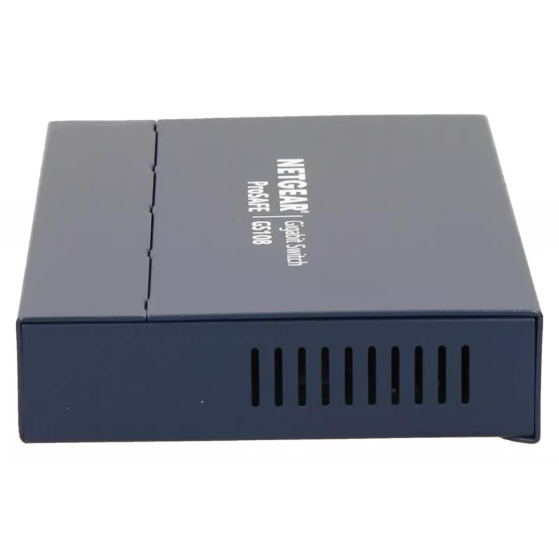 Nepārvaldīts slēdzis NETGEAR GS108GE, 8 porti, Gigabit Ethernet, 16 Gbit/s