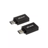 Dzimuma pārveidotājs USB Type-C uz USB Type-A Akasa AK-CBUB62-KT02 (2 gab.)