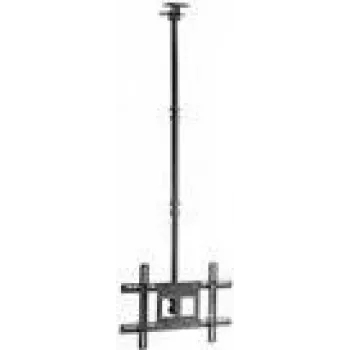 Vision Techmount VFM-C6X4/V2 - Griestu stiprinājuma komplekts LCD displejam (izvelkams) - Tērauds - Melns - Ekrāna izmērs: 94-190.5 cm (37-75 inch)