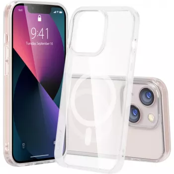 StyleShell SHOCKFlex caurspīdīgs telefona maciņš iPhone 16 Plus, saderīgs ar MagSafe