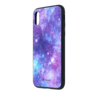 Stikla aizsargplēve Tellur Cover Glass print iPhone XS Max ar Visuma rakstu