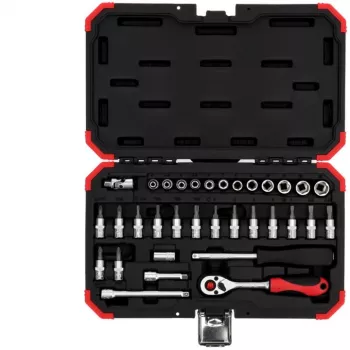 Uzgriežņu atslēgu komplekts Gedore R49003033 1/4 collu metrisks