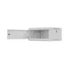 Pie sienas montējams 19 collu instalācijas skapis LANBERG WF01-6404-00S 4U 600×450 mm, pelēks