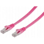 Tīkla kabelis ShiverPeaks BS75520-SLM Magenta 10m Cat7 U/FTP (STP)