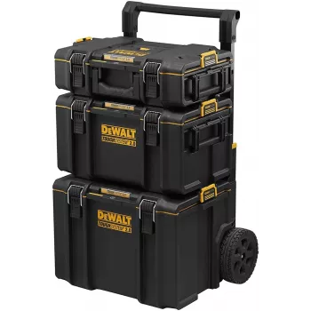 Instrumentu glabāšanas kaste DeWalt DWST83402-1, melna/dzeltena, 554×500×1150 mm