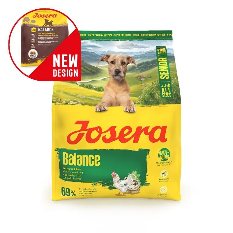 JOSERA Senior Balance - sausā barība suņiem - 12,5 kg