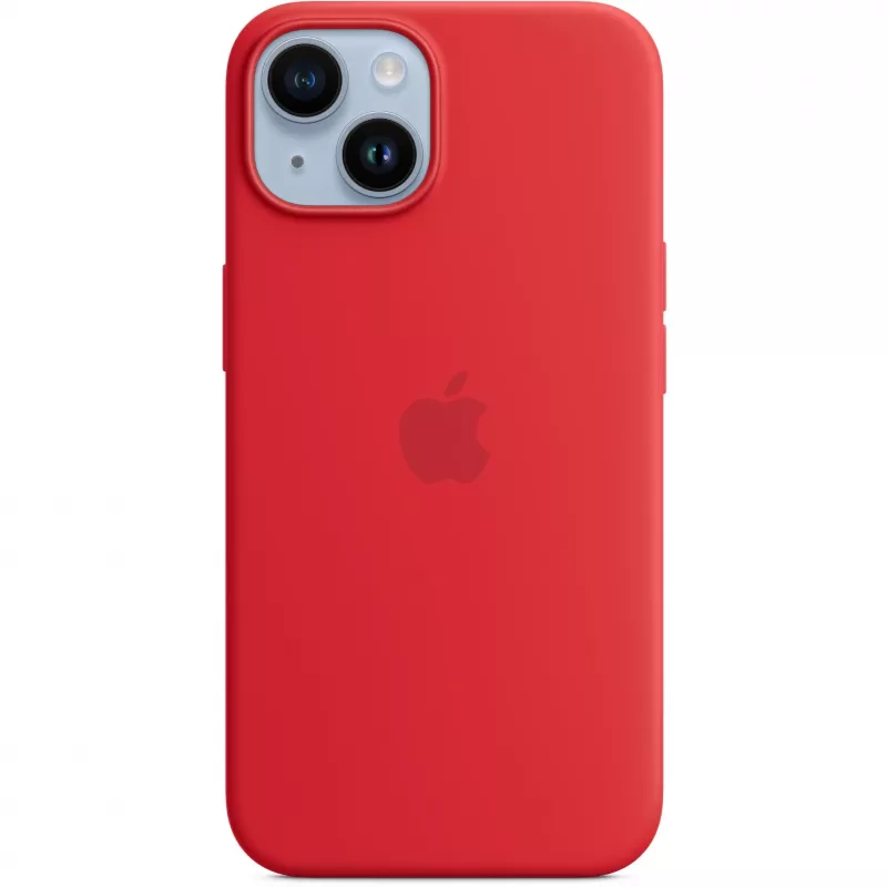 Apple iPhone 14 Silikona Maciņš ar MagSafe, (PRODUCT)RED