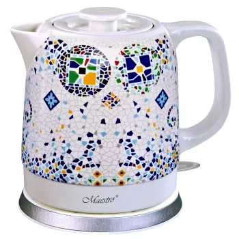 Keramiskā elektriskā tējkanna MAESTRO MR-068-MOSAIC 1,5L 1500W