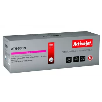 Activejet ATH-533N Toner (aizstāj HP 304A CC533A, Canon CRG-718M; Supreme; 3200 lapas; magenta)