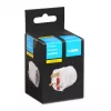 Strāvas adapteris IBOX iaukeu ar maināmiem Lielbritānijas (G tips) un Eiropas (E tips) kontaktdakšiem, 100–240V 50/60Hz, 7.5A, balts