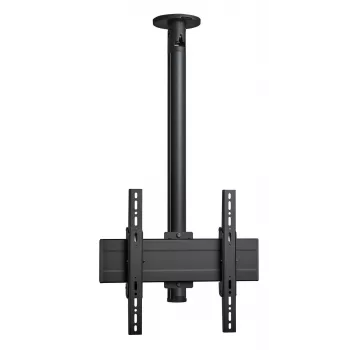Griestu kronšteins Vogel's CT 240844B pagriežams-sasverams viena staba, 80 kg, VESA 400x400