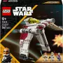 LEGO Star Wars V-19 Torrent Fighter 75432 būvēšanas komplekts — 567 detaļas, 3 minifigūras, spēles un izstādes modelis