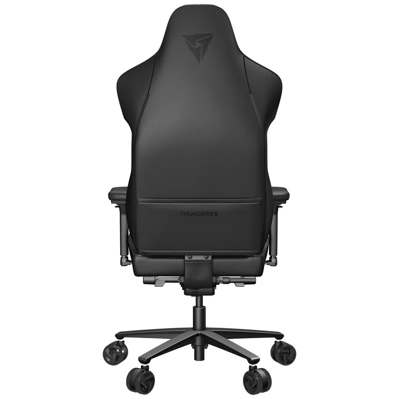 Universāla spēļu krēsla ThunderX3 CORE Racer polsterēts sēdeklis Melns