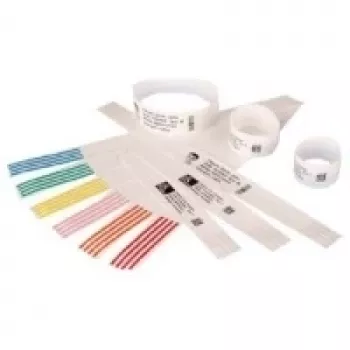 Zebra Z-Band Direct Black White pacientu aproces (HC100 printerim)